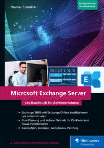 Cover des Buches "Microsoft Exchange Server - Handbuch für Administratoren"